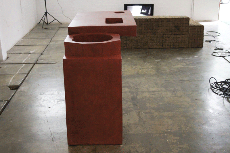 Amber-Jade Geldenhuys. Craft. 2014. Marble dust, cement