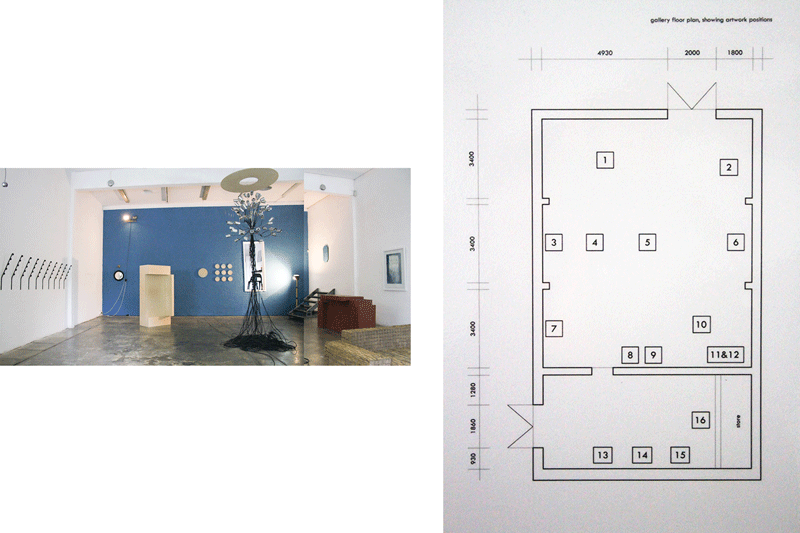 Amber-Jade Geldenhuys. Plastic Fences & Yellow Brick Houses. 2014. Installation view. The Substation, Wits